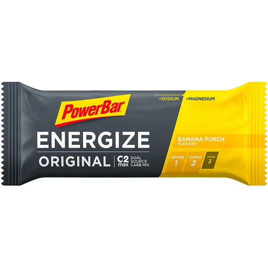 Barre Énergétique POWERBAR ENERGIZE ORIGINAL (55gr) Banane