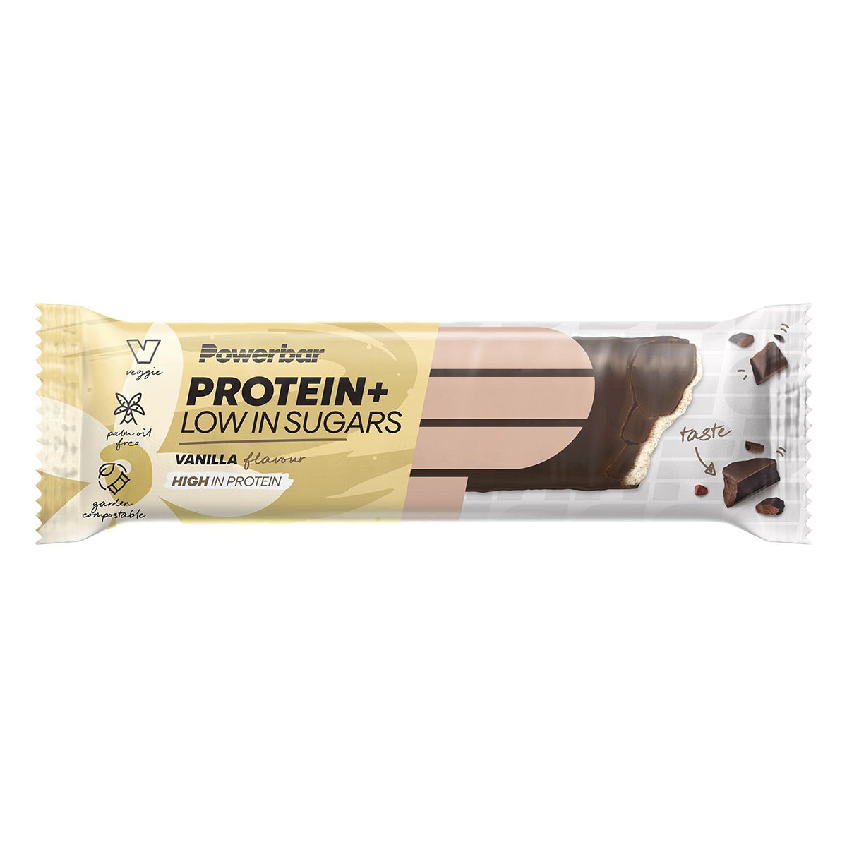 Barre de Récupération POWERBAR PROTEIN PLUS LOW SUGAR (35 g) Vanille