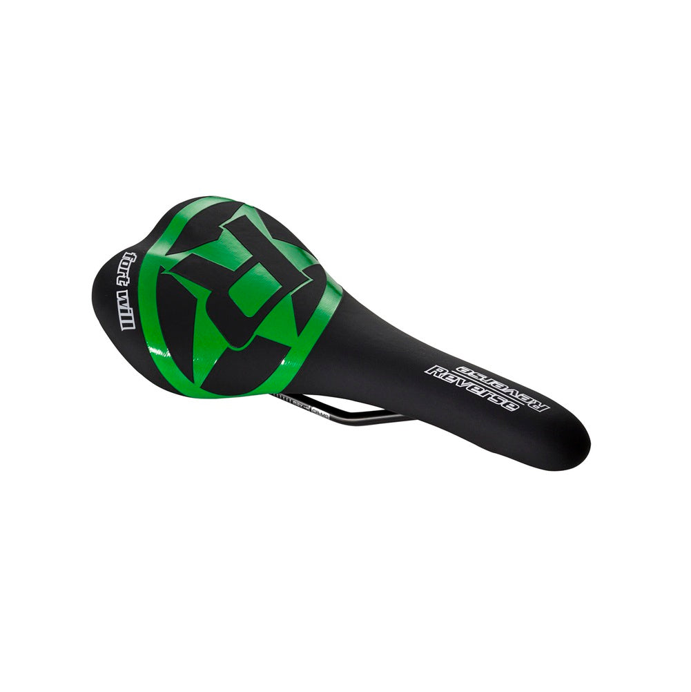 Selle REVERSE COMPONENTS FORT WILL STYLE Rails CrMo Noir/Vert