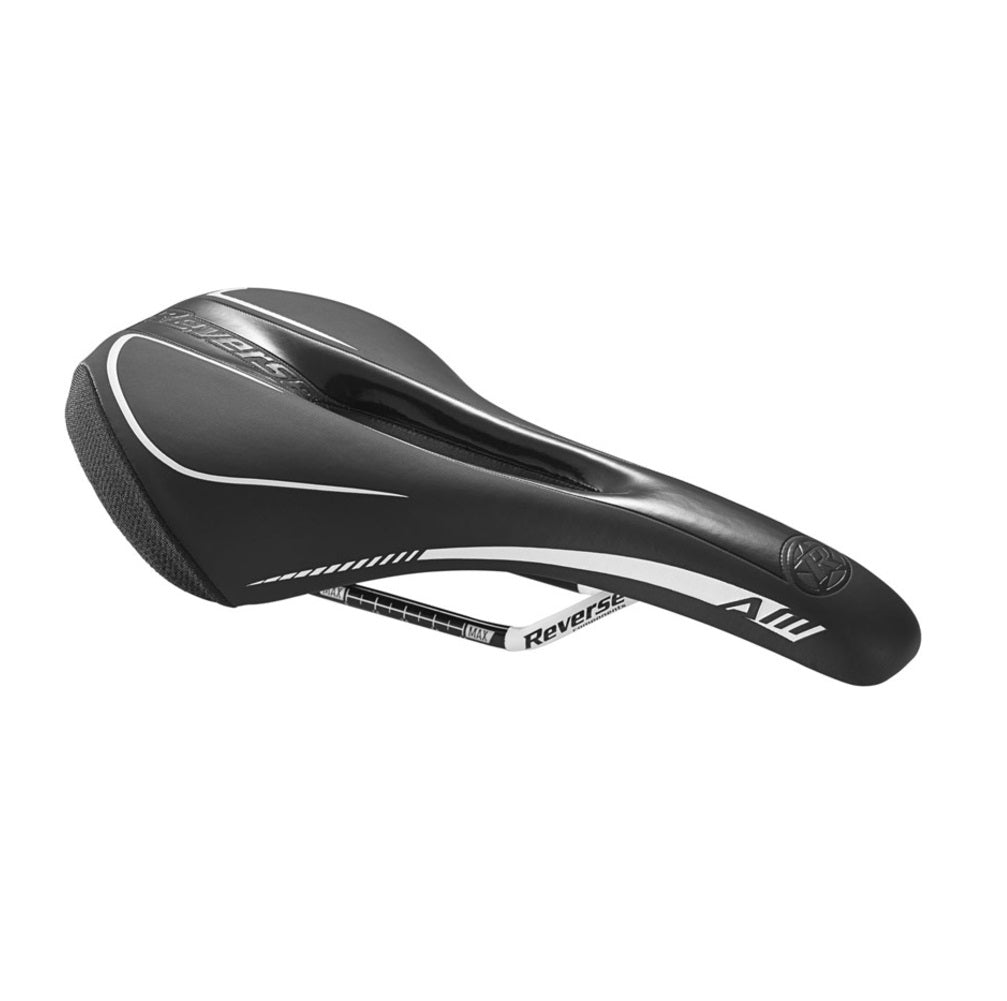 Selle REVERSE COMPONENTS AM ERGO Rails CrMo Noir/Blanc