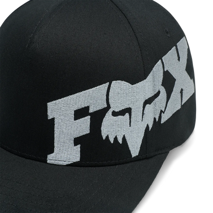 Casquette FOX F HEAD X FLEXFIT Noir