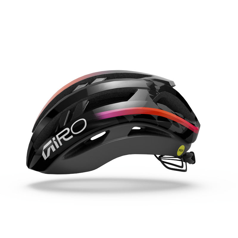 Casque Route GIRO ARIES MIPS SPHERICAL SUNSET Noir/Orange