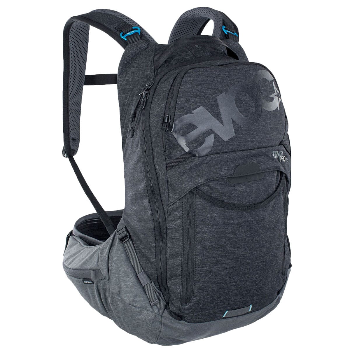 Sac à Dos avec Dorsale EVOC TRAIL PRO 16L Noir