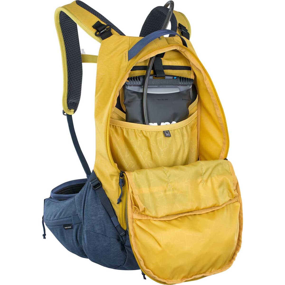 Sac à Dos avec Dorsale EVOC TRAIL PRO 10L Jaune/Bleu