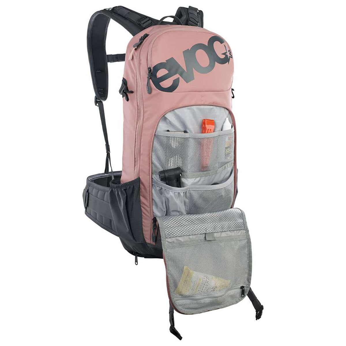 Sac à Dos avec Dorsale intégrée EVOC PROTECTOR FR ENDURO 16 Rose