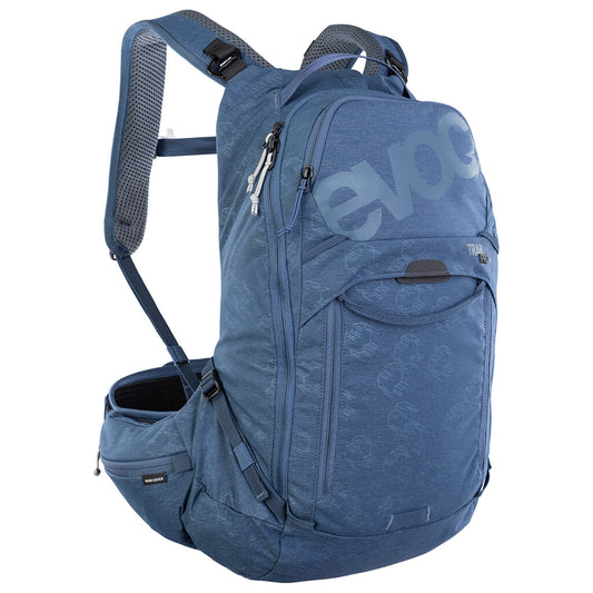 Sac à Dos avec Dorsale EVOC TRAIL PRO 16 Bleu