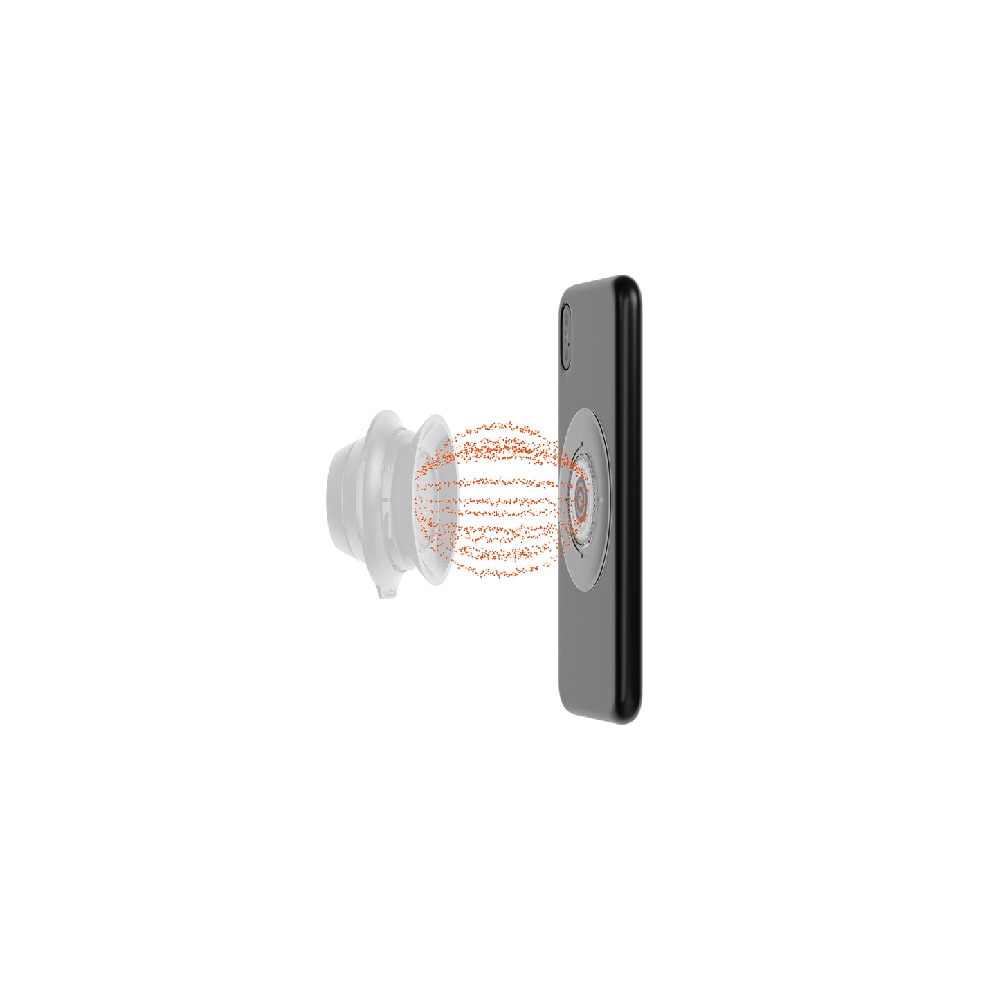 Patch FIDLOCK VACUUM pour Smartphone Universel Transparent