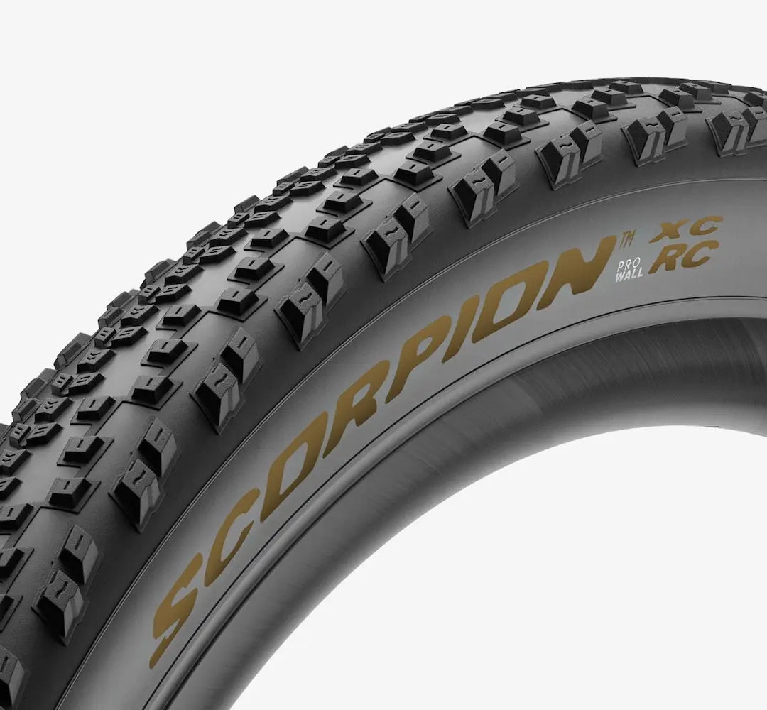 Pneu PIRELLI SCORPION XC RC 29x2.4 ProWall Tubeless Ready Souple Noir/Or 4354000