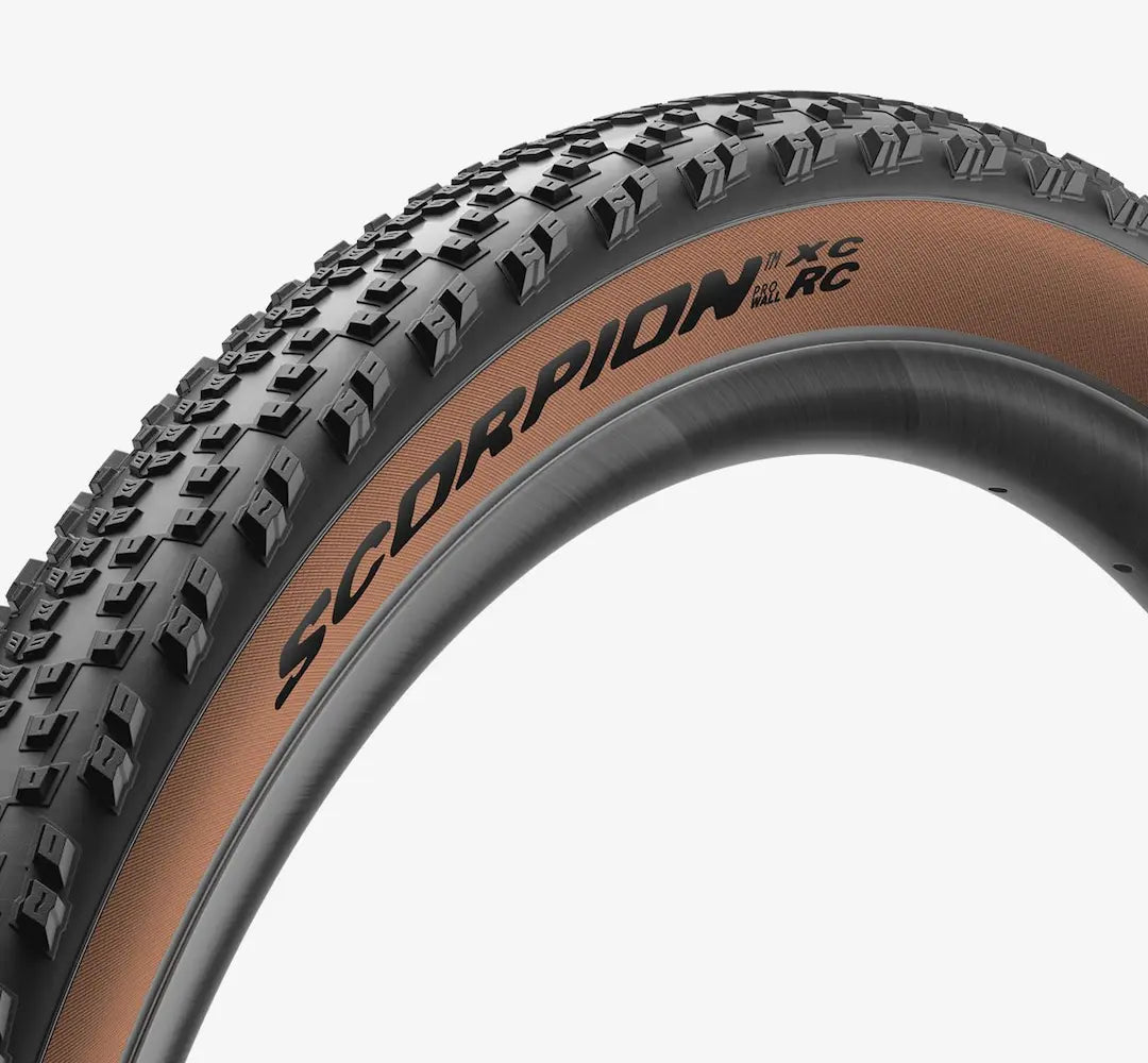 Pneu PIRELLI SCORPION XC RC CLASSIC 29x2.4 ProWall Tubeless Ready Souple Marron 4354300