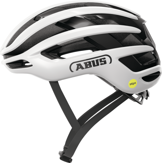 Casque Route ABUS AIRBREAKER 2.0 MIPS Shiny Blanc