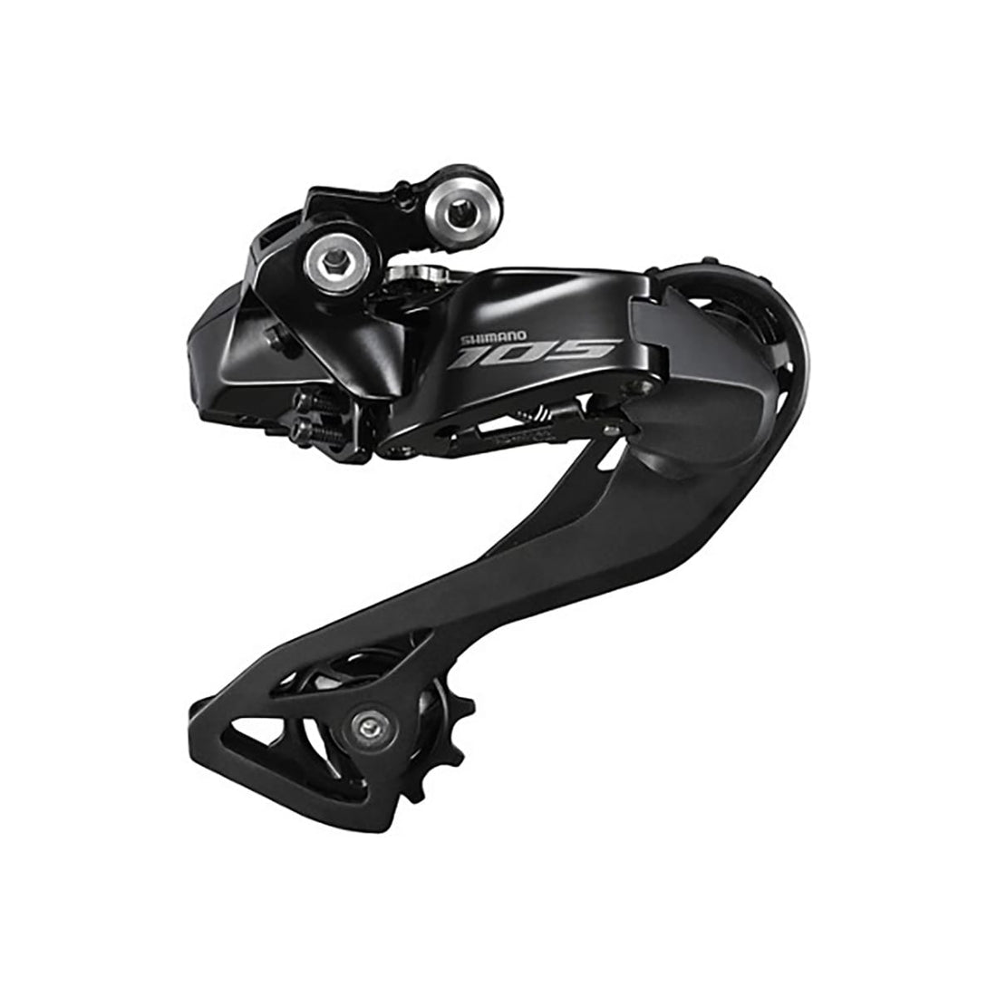 Dérailleur Arrière Shimano 105 Modèle 1056 - 6/7/8 Vitesses, Cage Courte, Gris - Occasion