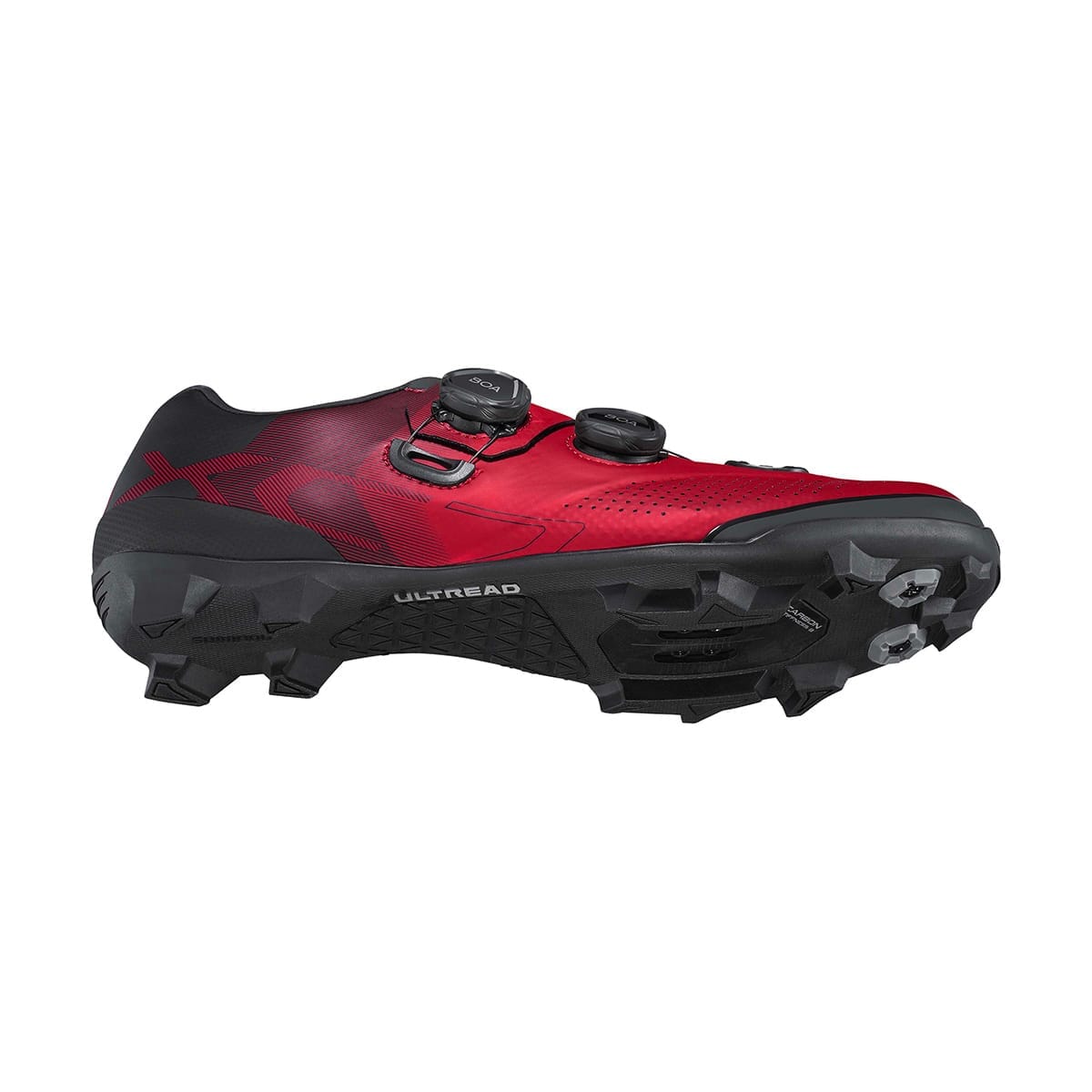 Chaussures vtt shimano xc701 rouge on sale