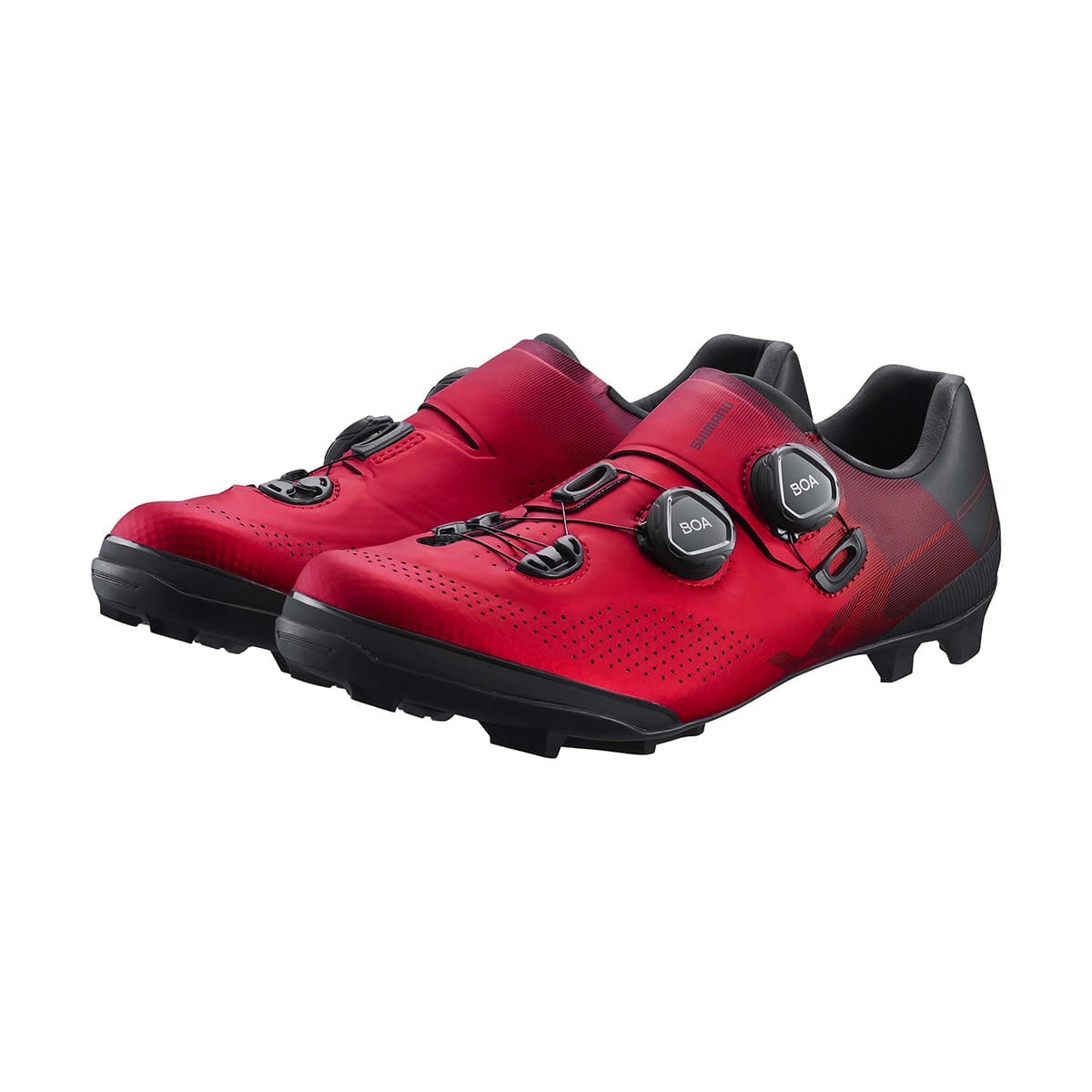 Chaussures vtt shimano xc701 rouge on sale