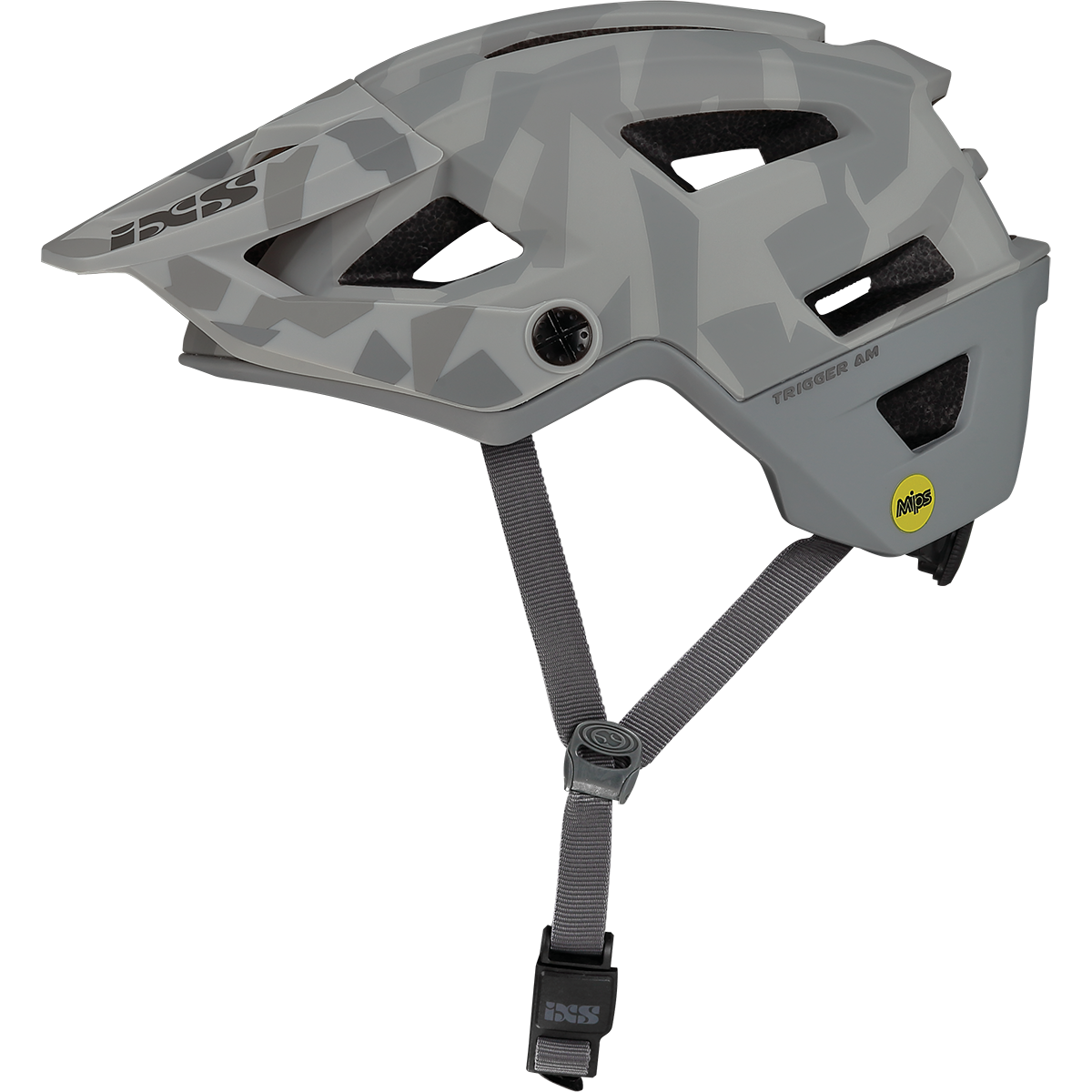 Casque VTT IXS TRIGGER AM MIPS Camo Gris