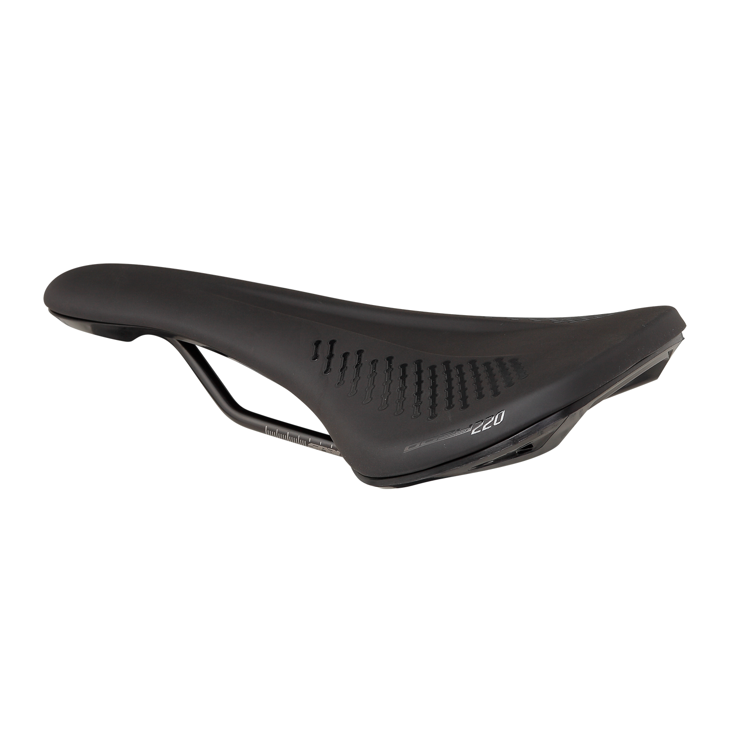 Selle SPANK OOZY 220 144mm Rails CrN/Ti Noir