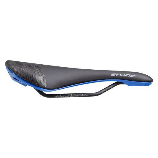 Selle SPANK OOZY 280 144mm Rails CrMo Bleu