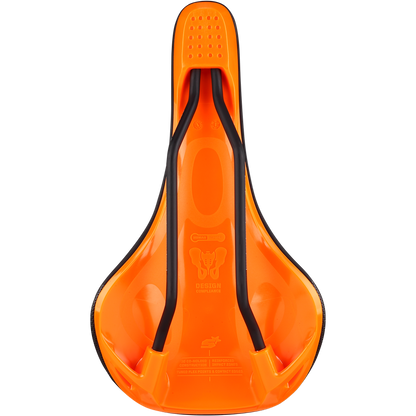 Selle SPANK OOZY 280 144mm Rails CrMo Orange