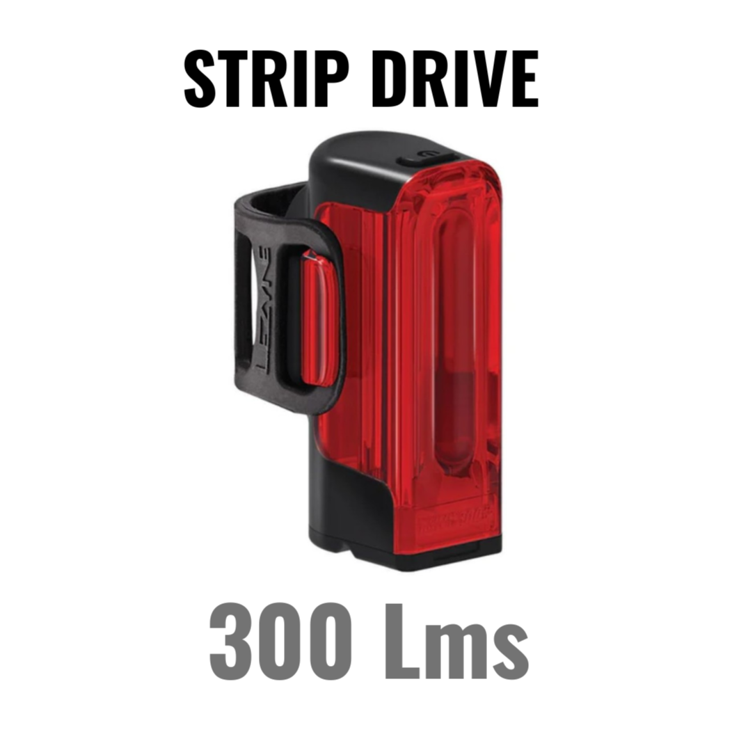 Éclairage Arrière LEZYNE STRIP DRIVE 300+