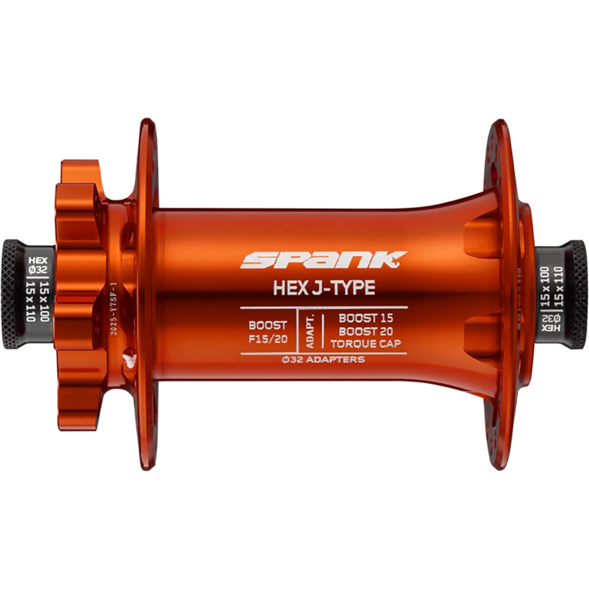 Moyeu Avant SPANK HEX 15/20 mm Boost Orange