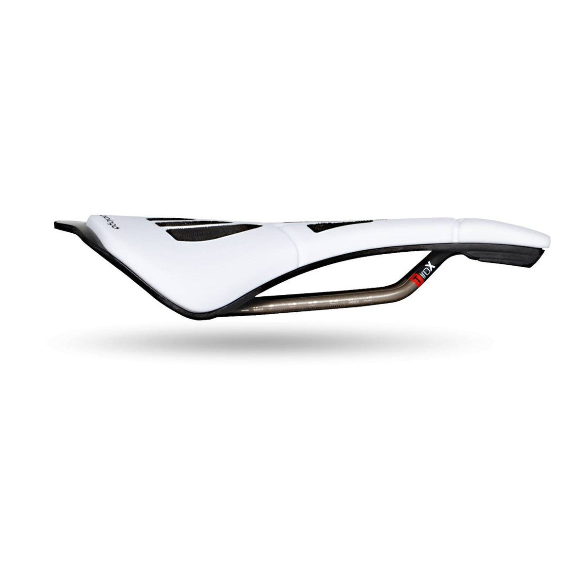 Selle PROLOGO SCRATCH M5 CPC Rails Tirox Largeur 140mm Blanc