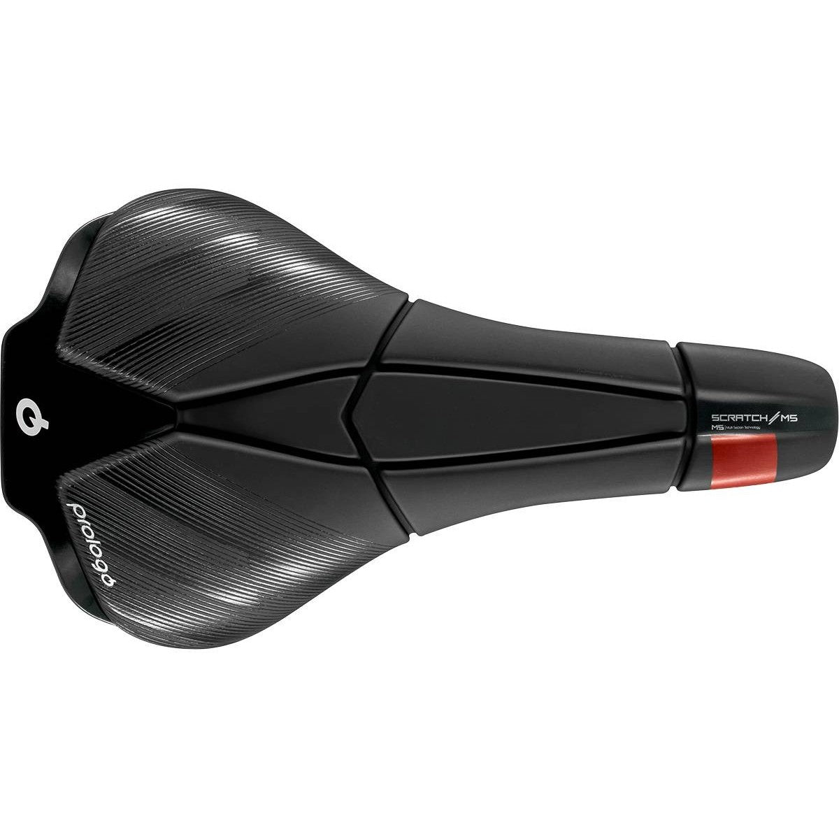 Selle PROLOGO SCRATCH M5 AGX Rails Tirox largeur 140mm Noir