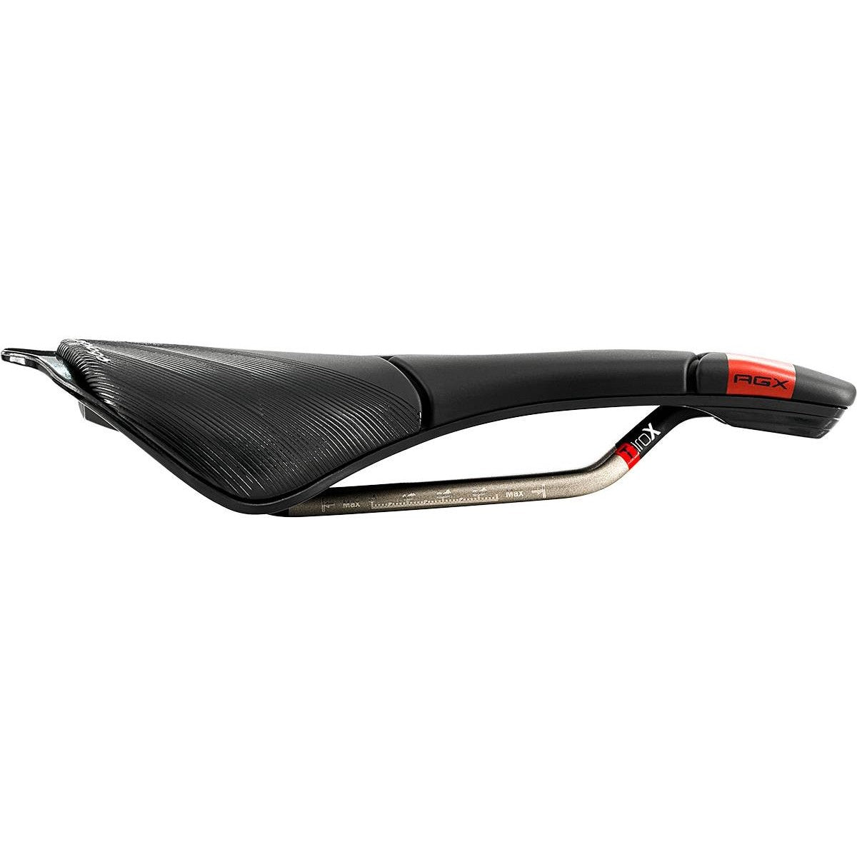 Selle PROLOGO SCRATCH M5 AGX Rails Tirox largeur 140mm Noir