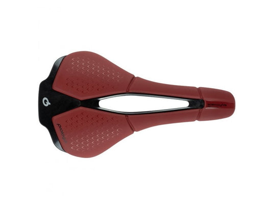 Selle PROLOGO SCRATCH M5 PAS Rails Tirox Largeur 140mm Rouge