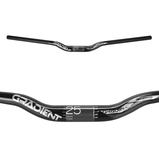 Cintre FSA GRADIENT Aluminium Rise 25mm 31,8/800mm Noir