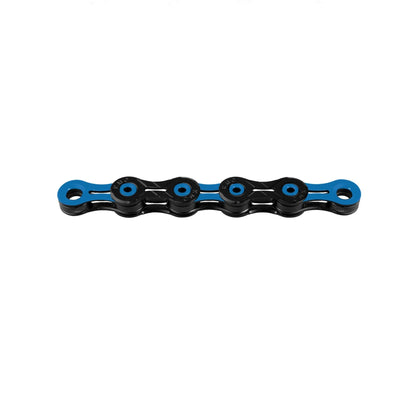 Chaîne 11V KMC DLC11 Noir/Bleu
