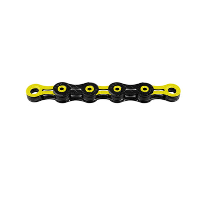 Chaîne 11V KMC DLC11 Noir/Jaune