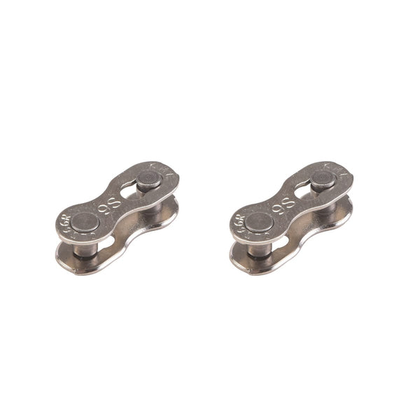 Lot De 6 Maillons Rapides Pour Chaînes 9 Vitesses - Compatibles Shimano Et SRAM, Acier Inoxydable