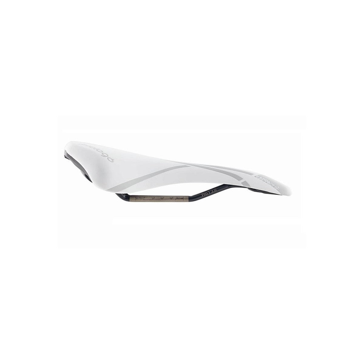 Selle PROLOGO KAPPA EVO DEA Femme Largeur 147mm Rails Acier T2.0 Blanc