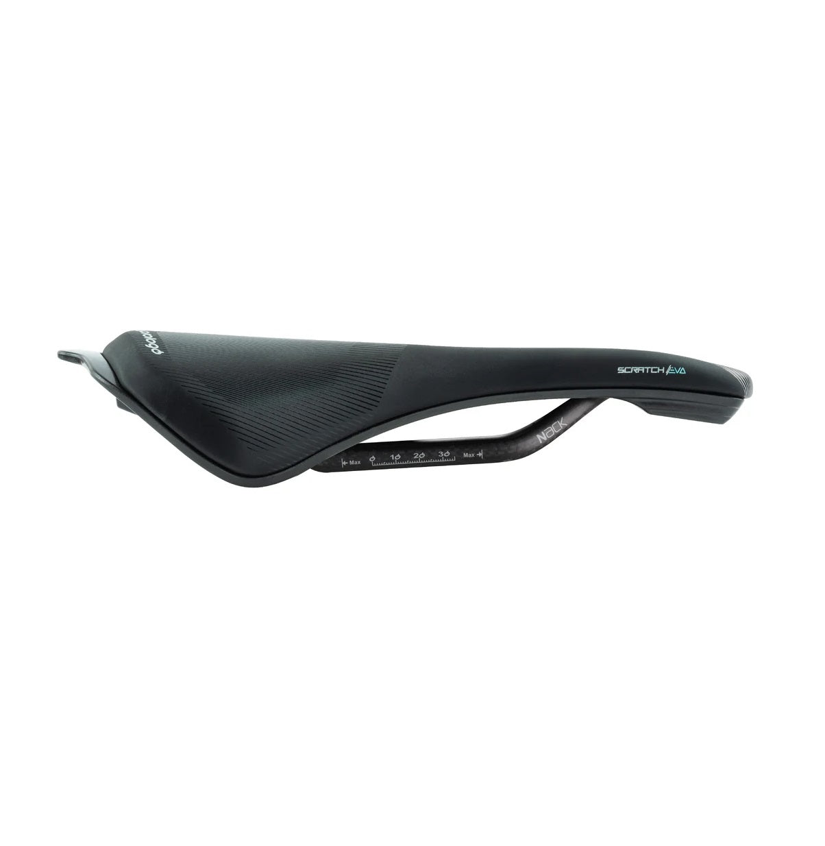 Selle PROLOGO SCRATCH EVA Largeur 140mm Rails Nack Carbone Noir