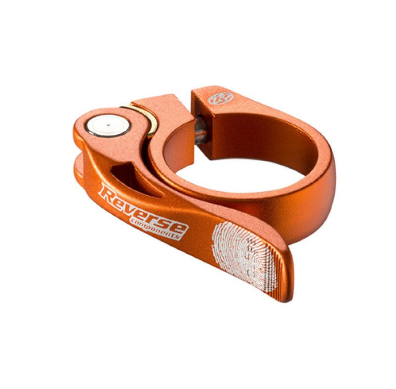 Collier de Selle REVERSE COMPONENTS LONG LIFE Serrage Rapide Orange