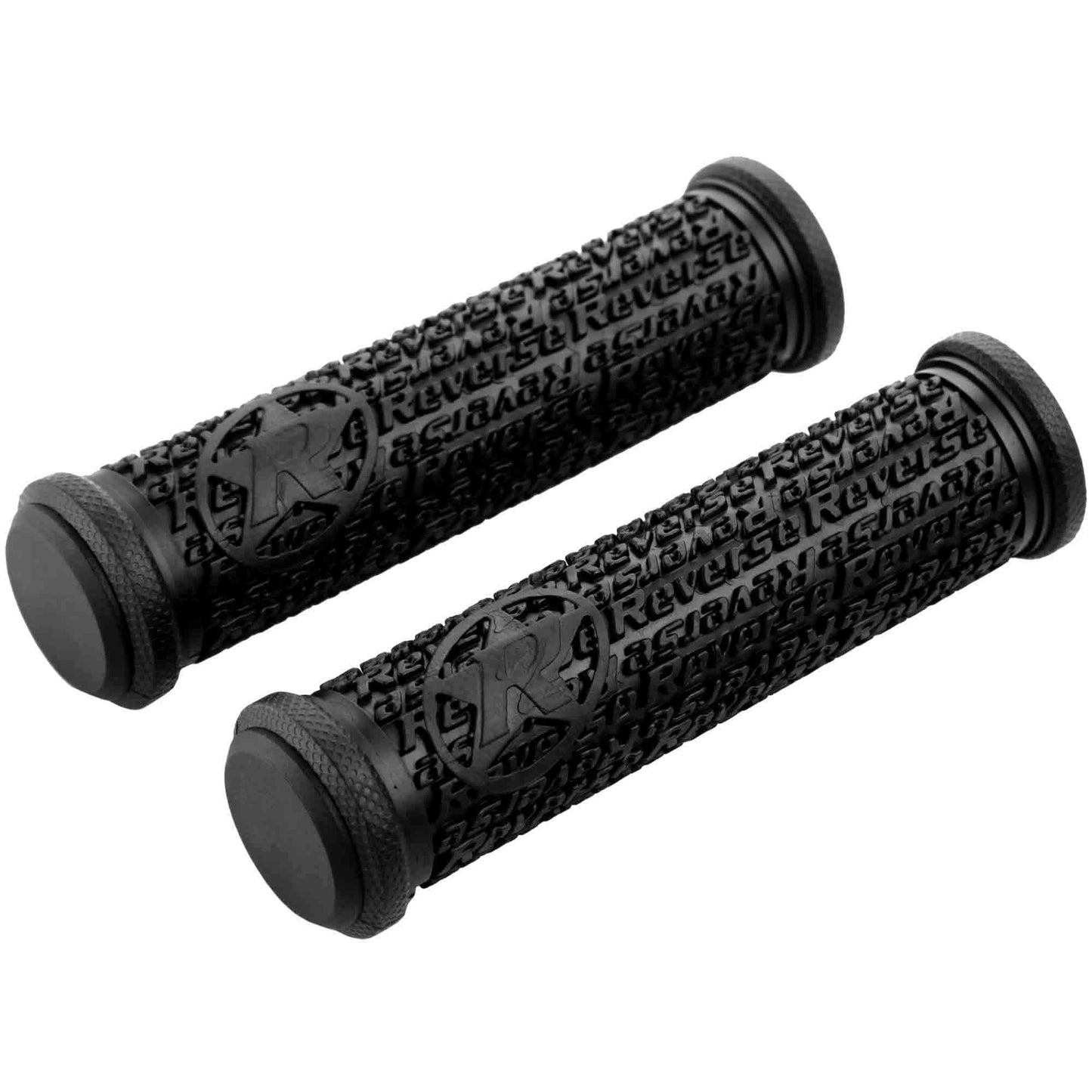 Grips REVERSE COMPONENTS STAMP BASIC Ø 31mm Noir