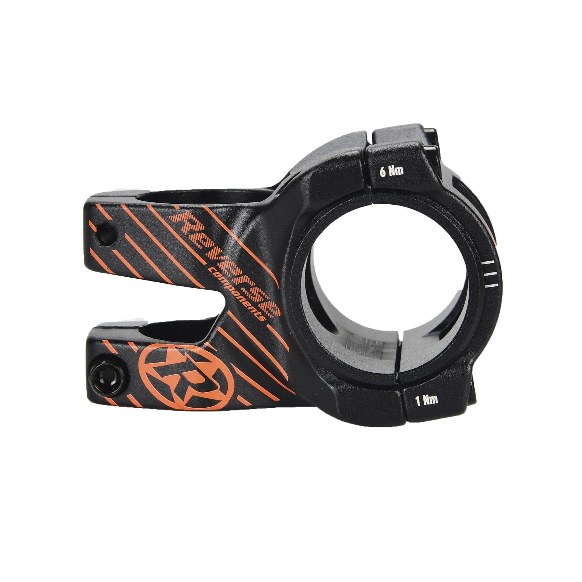 Potence REVERSE COMPONENTS BLACK ONE D-2 Noir/Orange