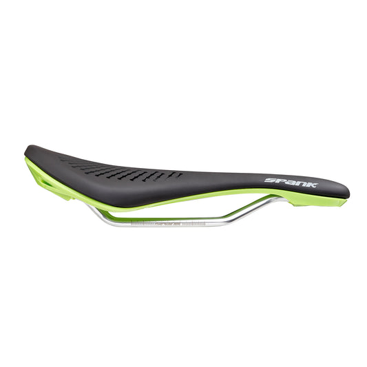 Selle SPANK OOZY 220 144mm Rails CrN/Ti Vert