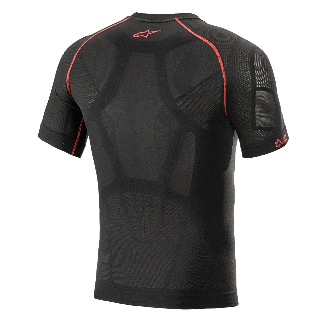 Sous-Vêtement ALPINESTARS RIDE TECH V2 SUMMER Manches Courtes Noir/Rouge