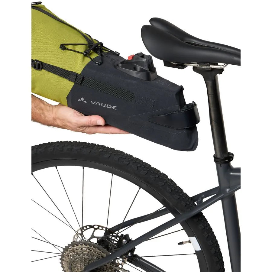 Sacoche de Selle VAUDE TRAILSADDLE COMPACT L 10.5 L Noir/Vert