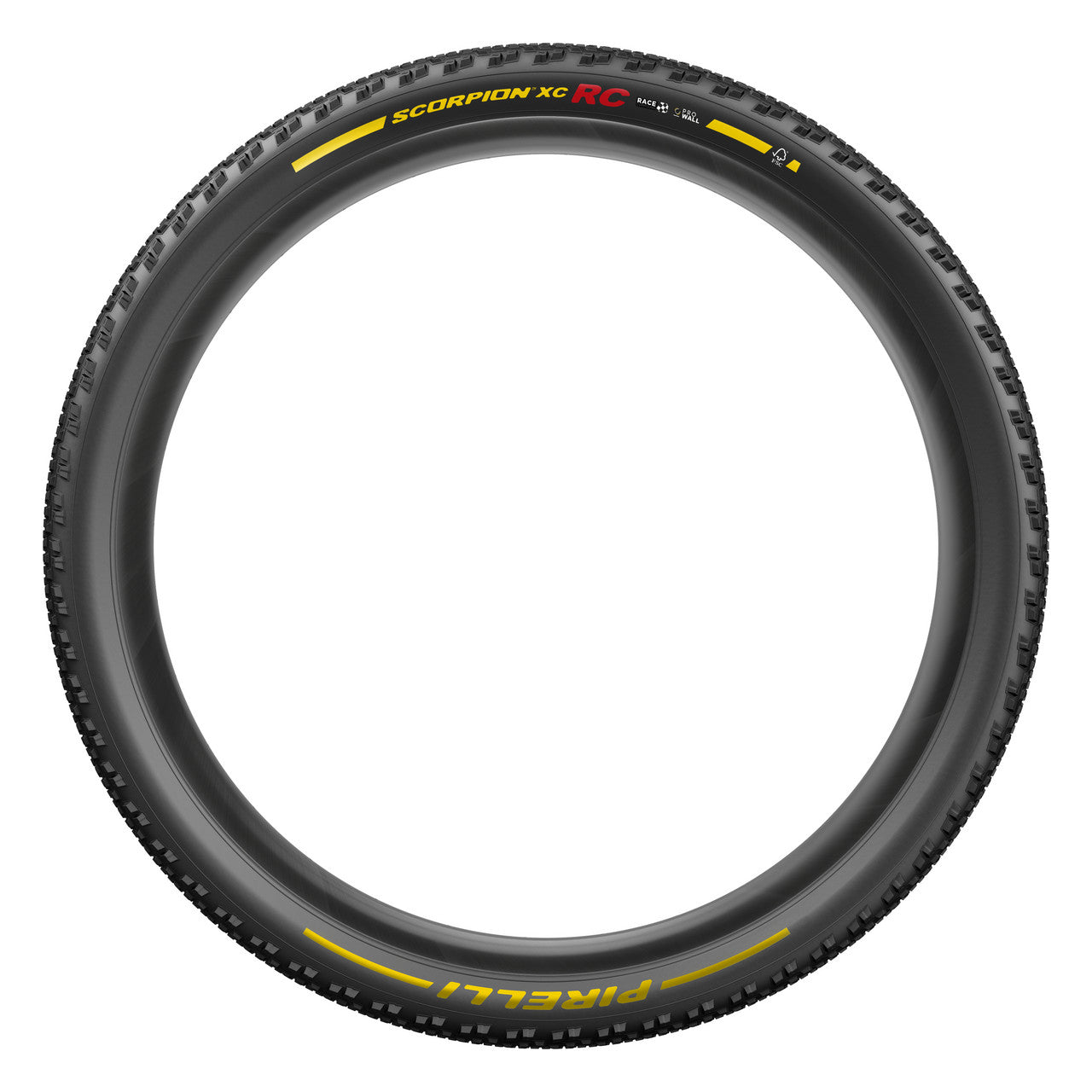Pneu PIRELLI SCORPION RACE XC RC ProWall 29x2.40 Tubeless Ready Souple Noir/Jaune Team Edition