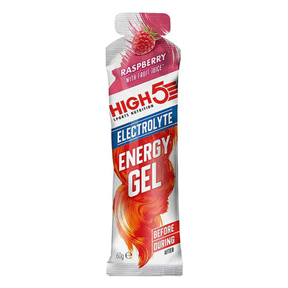 Gel Énergétique HIGH5 ENERGY ELECTROLYTE (60g) Framboise
