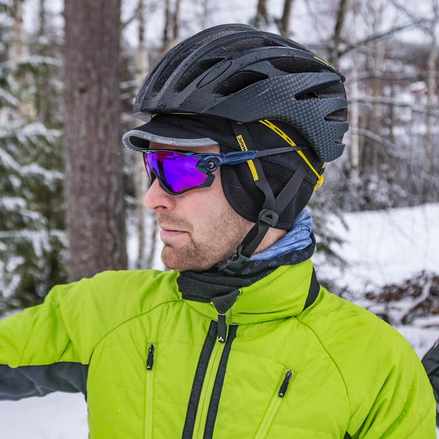 Bonnet GRIPGRAB BELGIAN STYLE THERMAL WINDPROOF WINTER Noir