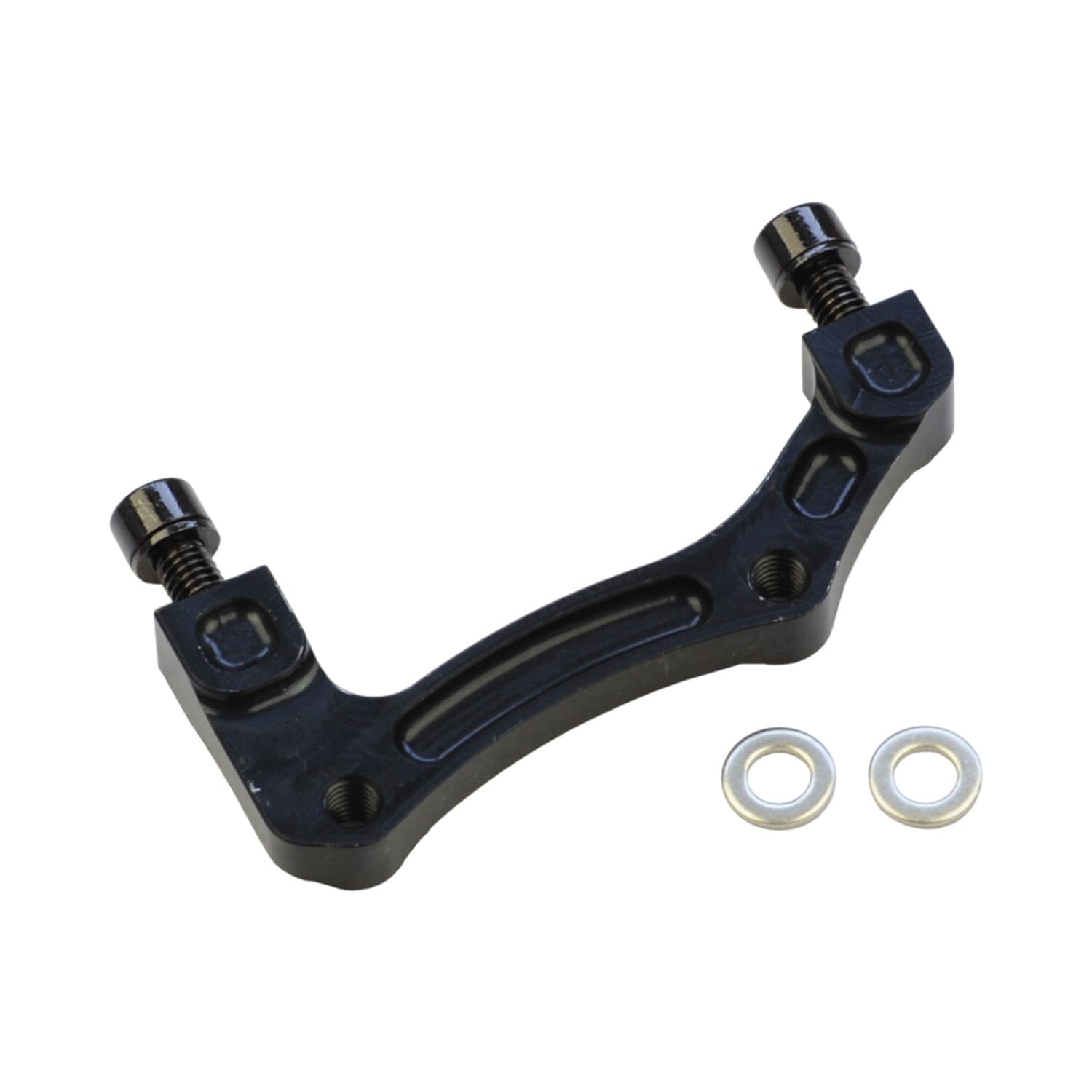 Adaptateur Étrier Avant / Arrière PM / IS HOPE  (Avant 203mm / Arrière 183 mm) #HBMB Noir