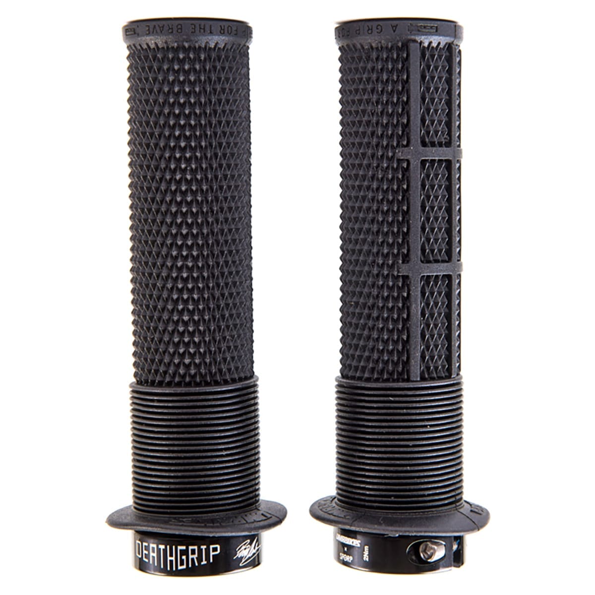 Grips DMR DEATHGRIP RACE Flange Large Lock-on Noir