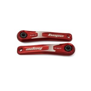 Manivelles HOPE E-BIKE ISIS Rouge