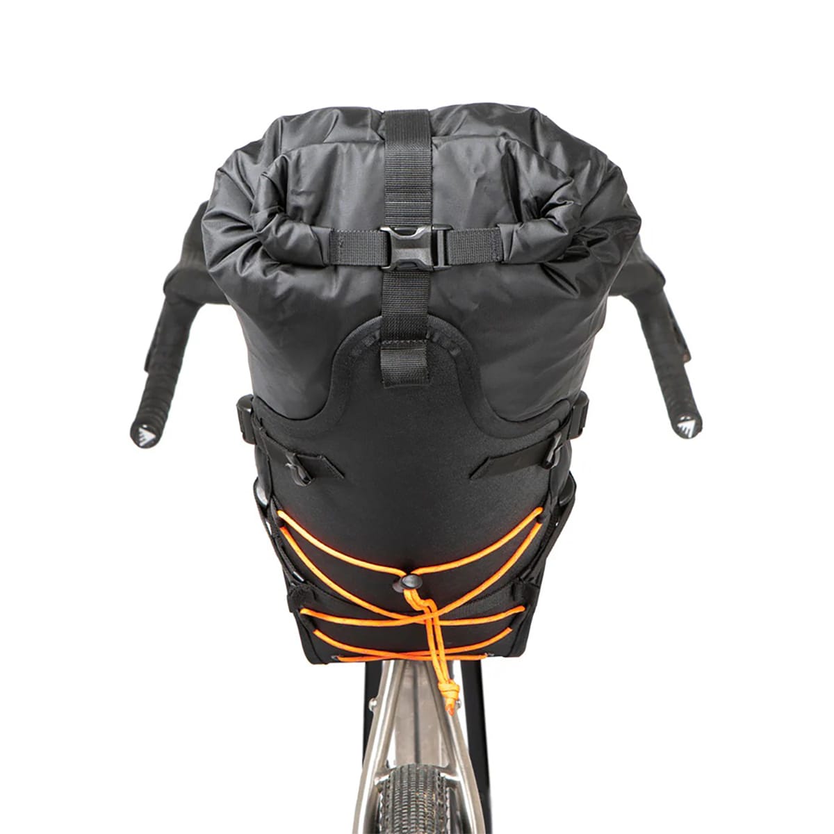 Sacoche de Selle RESTRAP SADDLE BAG 18 L Orange + DRY BAG Noir