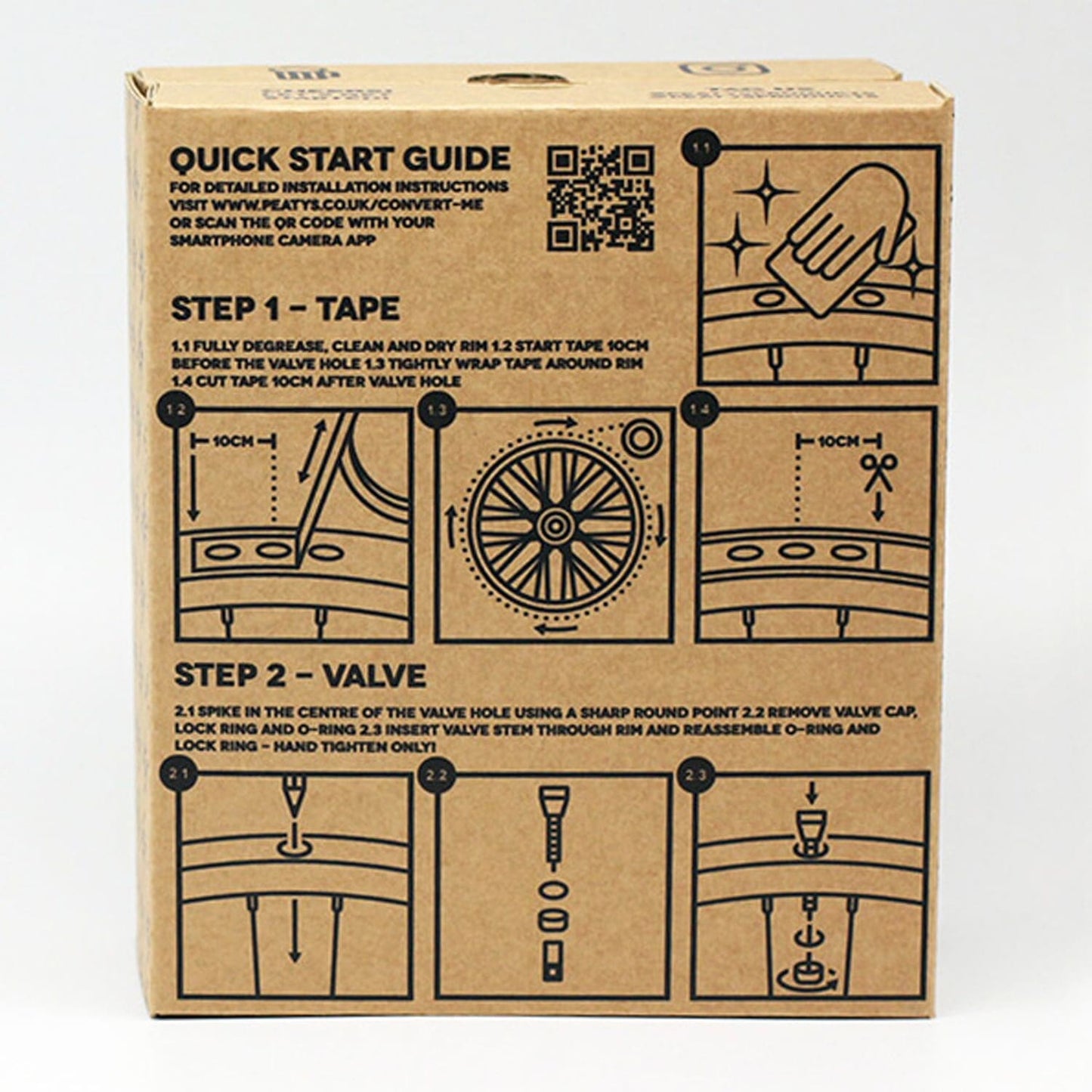 Kit de Conversion Tubeless PEATY'S Route / Cyclocross