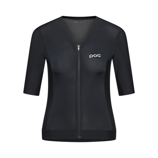 Maillot POC RACEDAY Femme Manches Courtes Noir