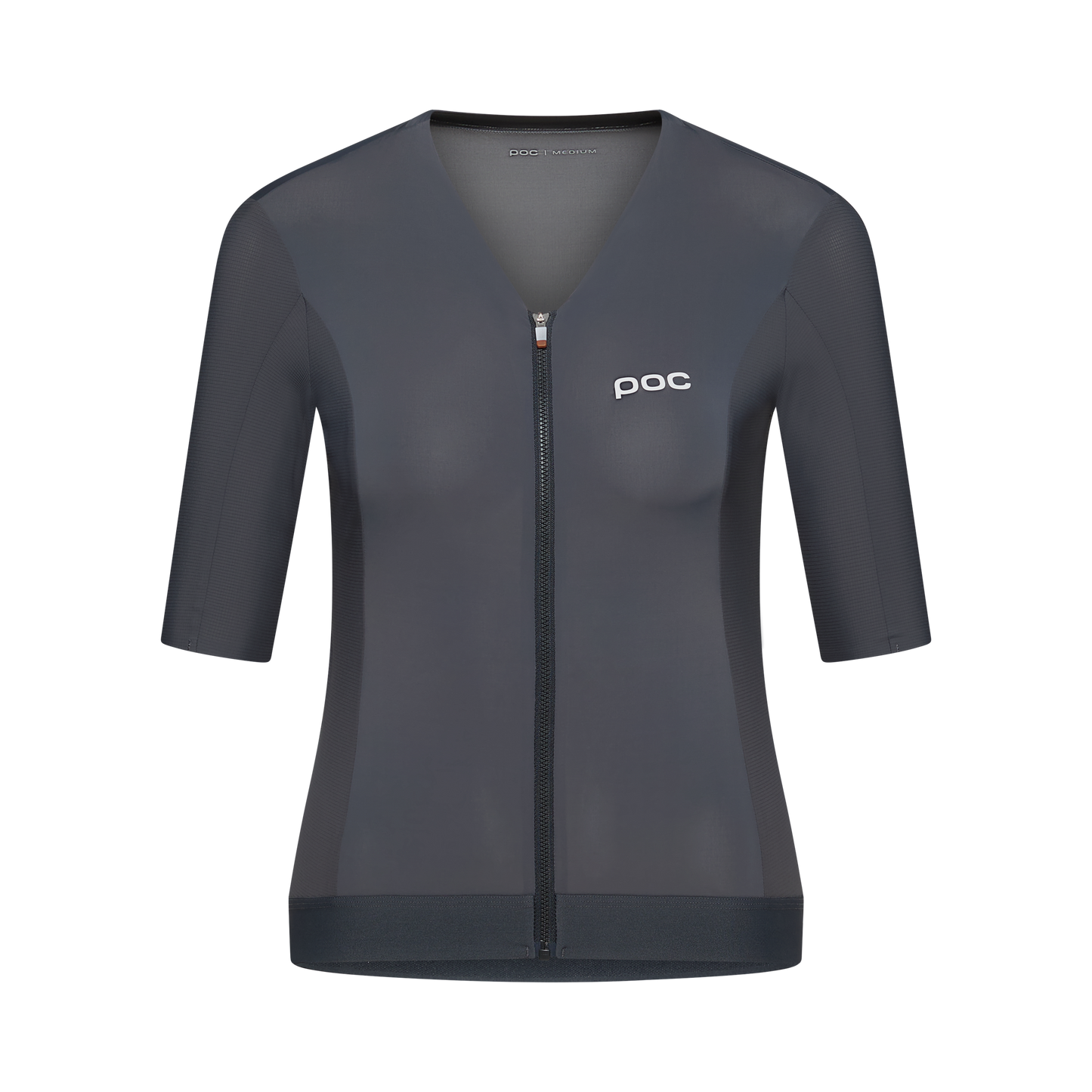 Maillot POC RACEDAY Femme Manches Courtes Gris