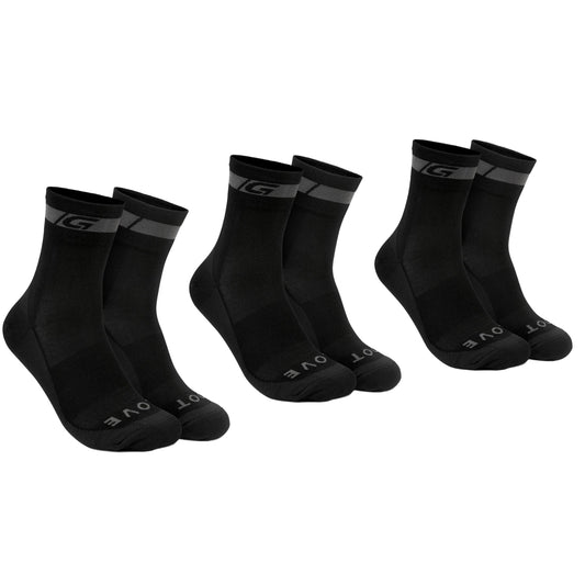 Chaussettes GRIPGRAB MERINO REGALAR Noir (x3)